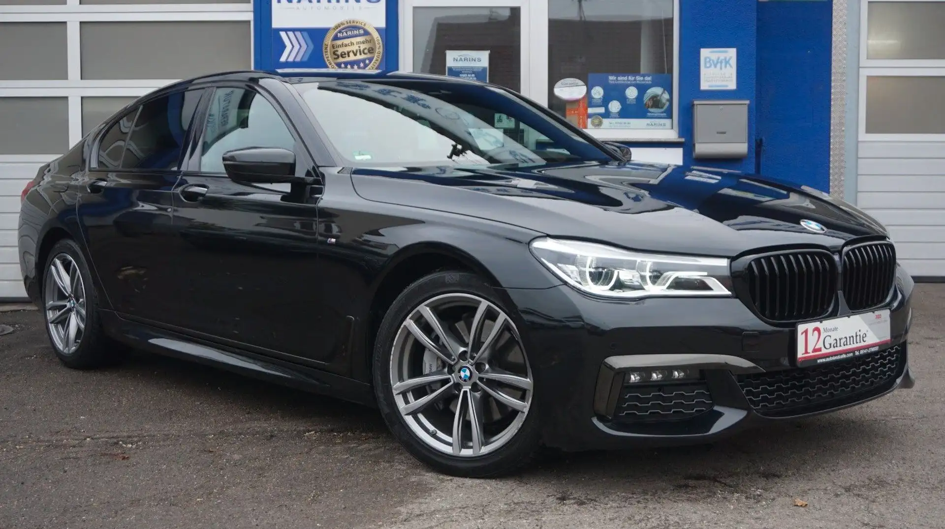 BMW 730 d xDrive M-Paket  Massage Kamera Leder Noir - 2