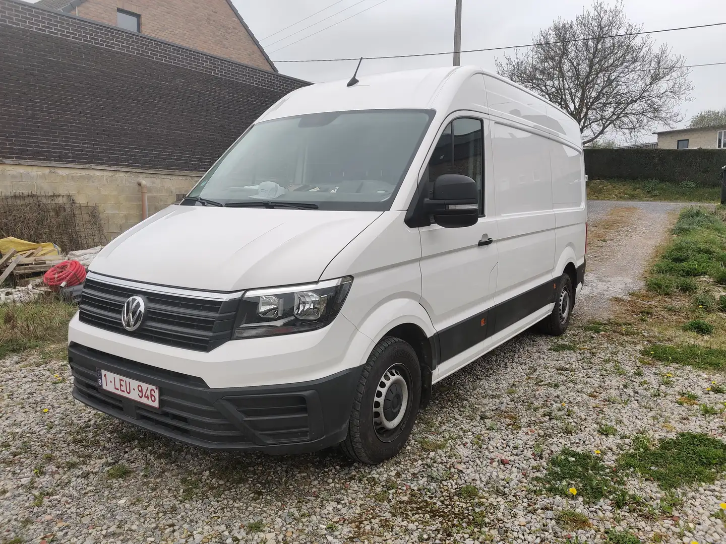 Volkswagen Crafter 2.0 CR TDi L4 Aut. Flatframe (EU6d) Blanco - 1