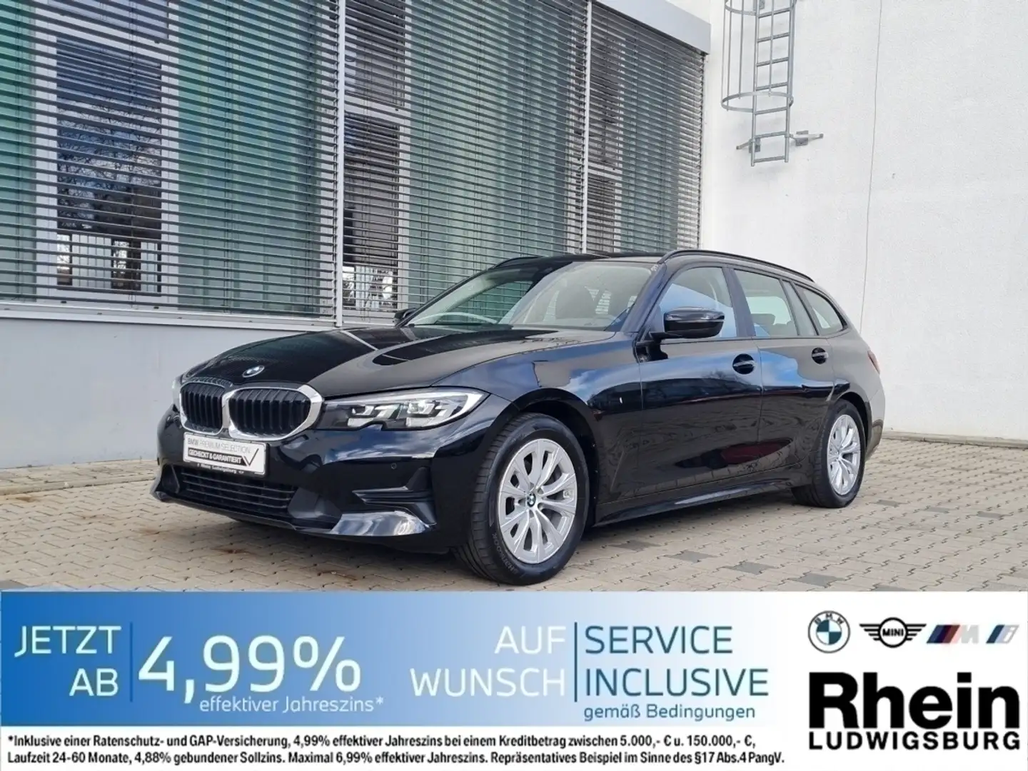 BMW 320 iA Tour. Navi LED DAB PDC SHZ AppleCarPlay Noir - 1
