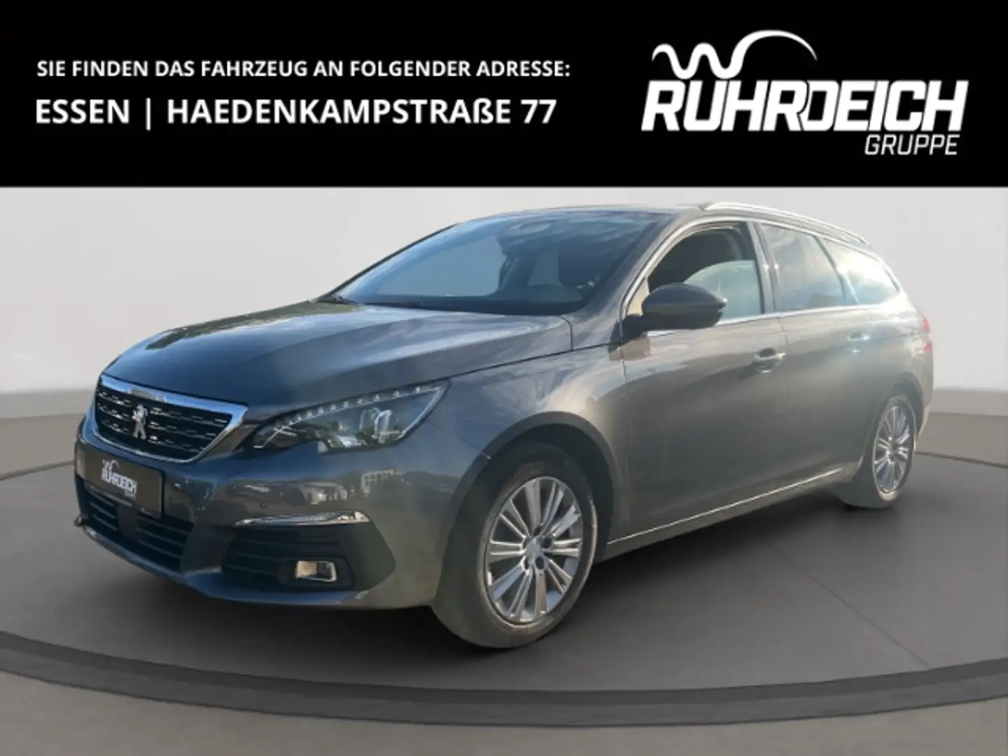 Peugeot 308 SW Allure Pack 1.2 AT NAVI SHZ PDC KAMERA CARPLAY Grau - 1