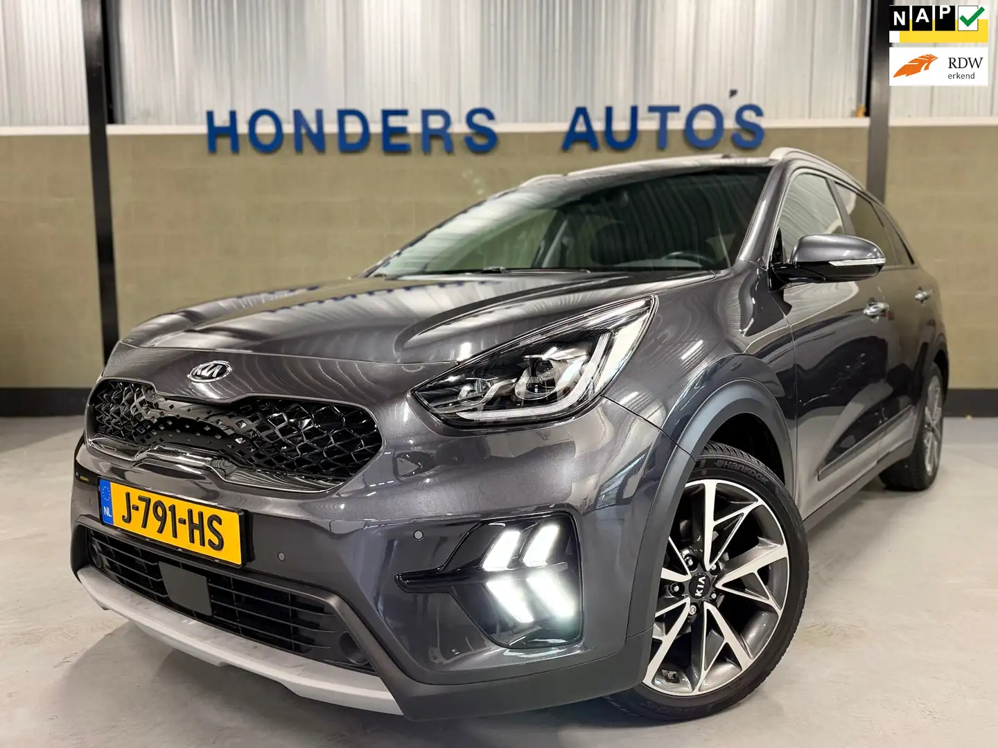 Kia Niro 1.6 GDi Hybrid ExecutiveLine I TREKHAAK I PANO I O Gris - 1