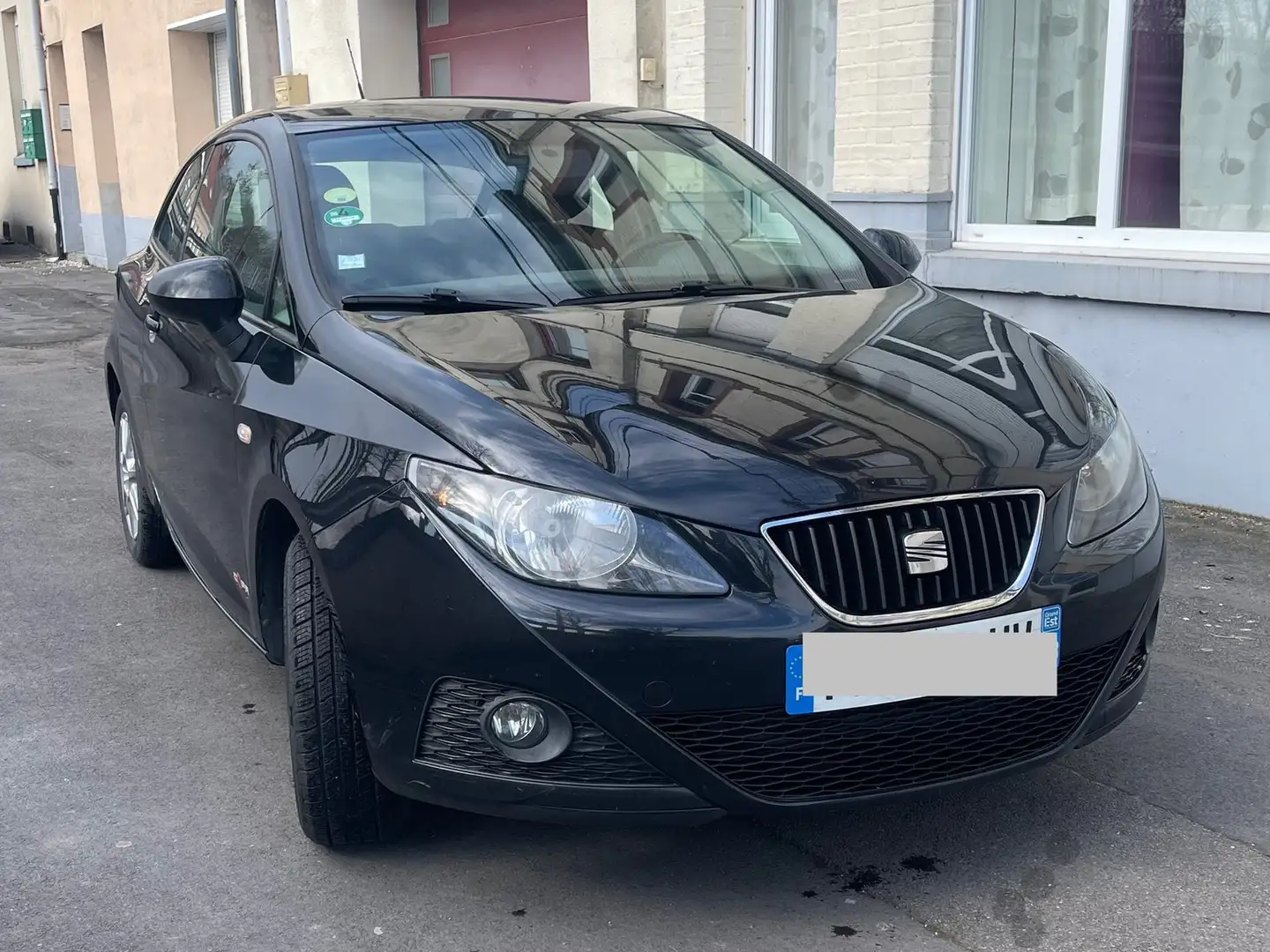 SEAT Ibiza Ibiza SC 1.2 TDI 75 CR FAP Style COPA Noir - 1