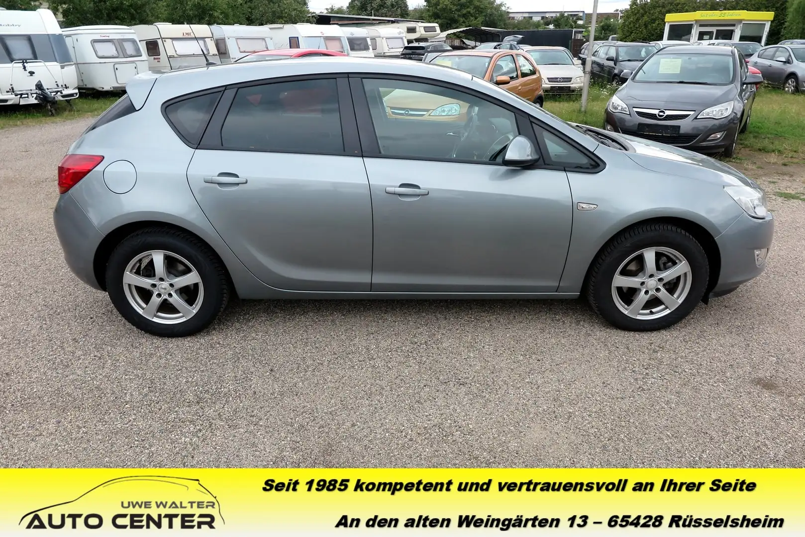 Opel Astra J 1.4 Turbo Automatik Design Edition - PDC - AHK Silber - 2