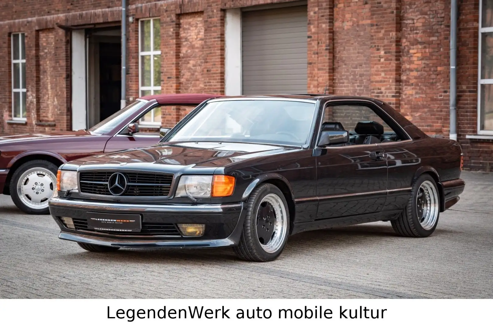 Mercedes-Benz 560 SEC 6.0 AMG 2V ORIGINAL PRE MERGER 235kw BRD Schwarz - 2