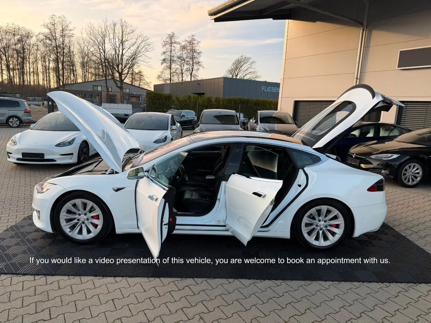 Tesla Model S MODEL S RAVEN PERFORMANCE | LUDICROUS | HW3 | Blanc - 2