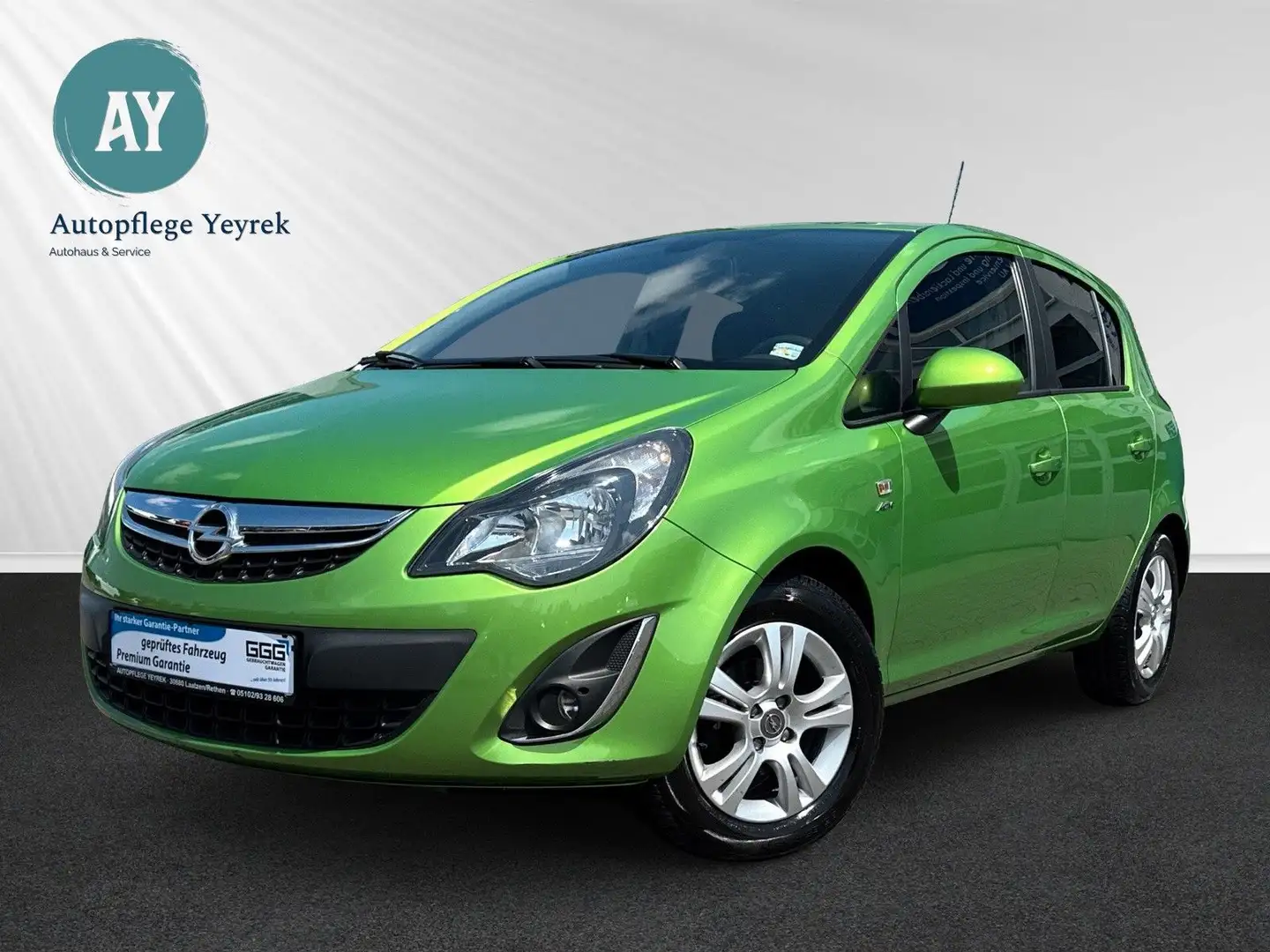 Opel Corsa D Active |Navi|Pdc|Shz|Lenkrad-Hzg|Klima| Verde - 2