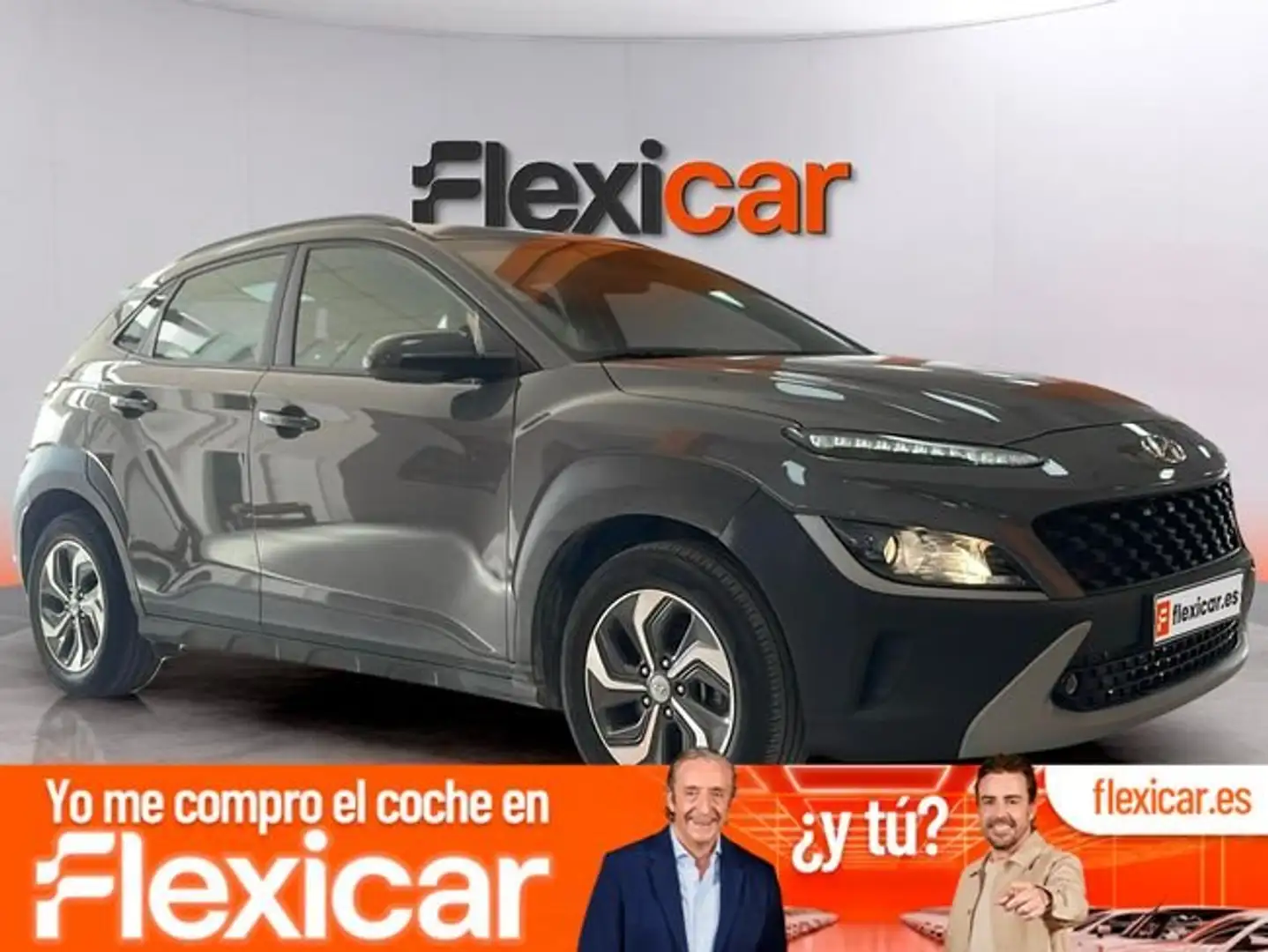 Hyundai KONA HEV 1.6 GDI DT Tecno 2C Gris - 1