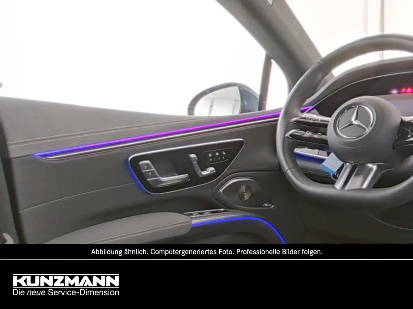 Mercedes-Benz EQS 450+ AMG Airmatic Panorama Hyperscreen 360° Albastru - 2