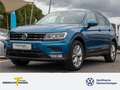 Volkswagen Tiguan 2.0 TDI DSG 4M AHK PANO NAVI STHZG LED Bleu - thumbnail 1