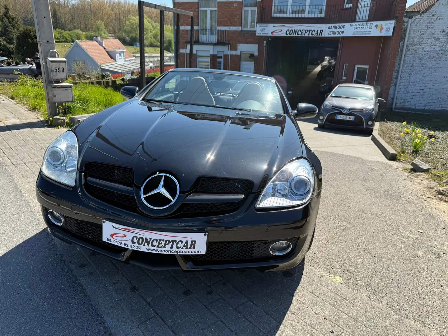 Mercedes-Benz SLK 200 Kompressor //  FAIBLE KILOMÈTRES // Noir - 2