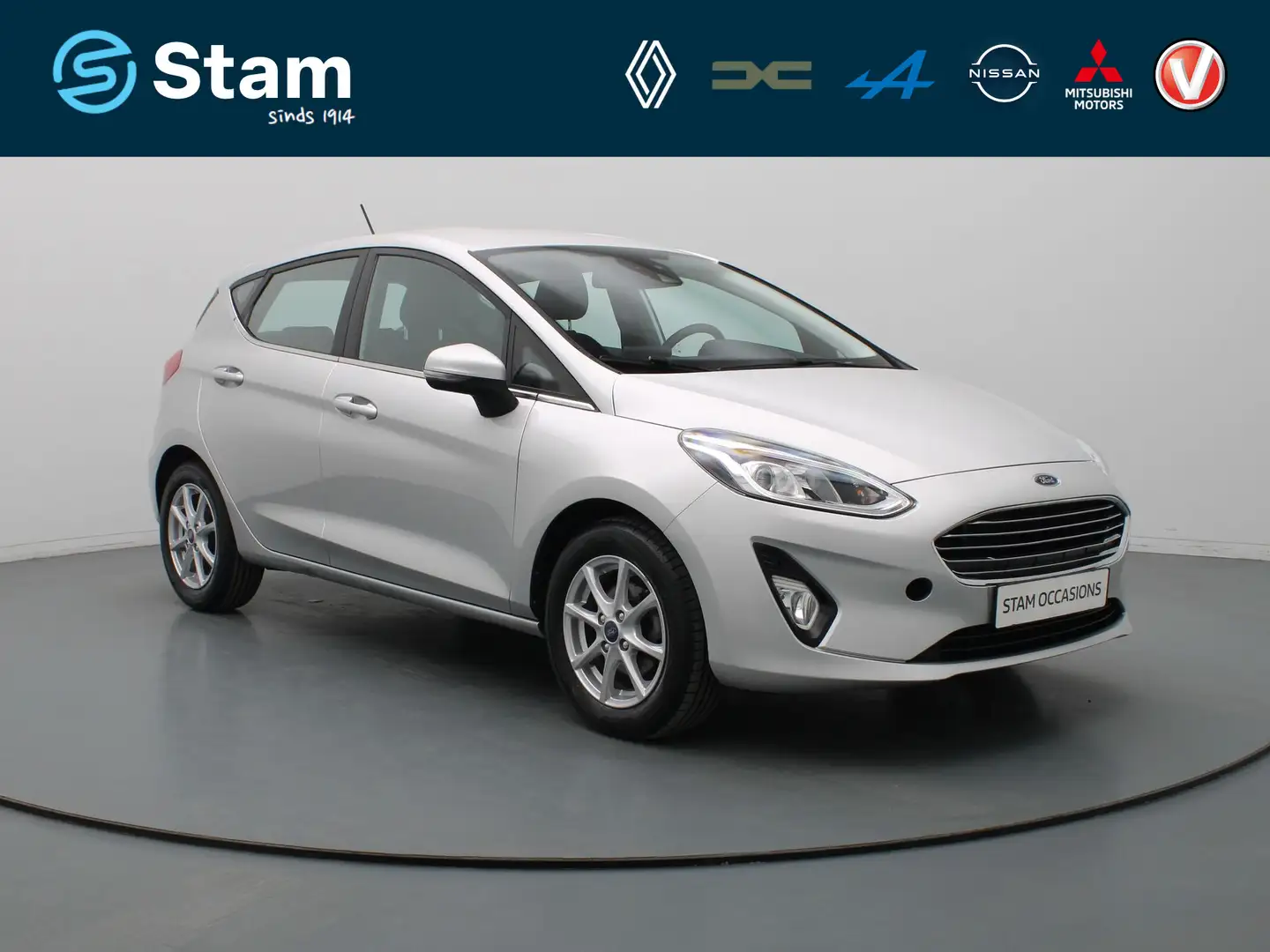Ford Fiesta 94pk EcoBoost Titanium Cruise | Climate | Carplay Argent - 1