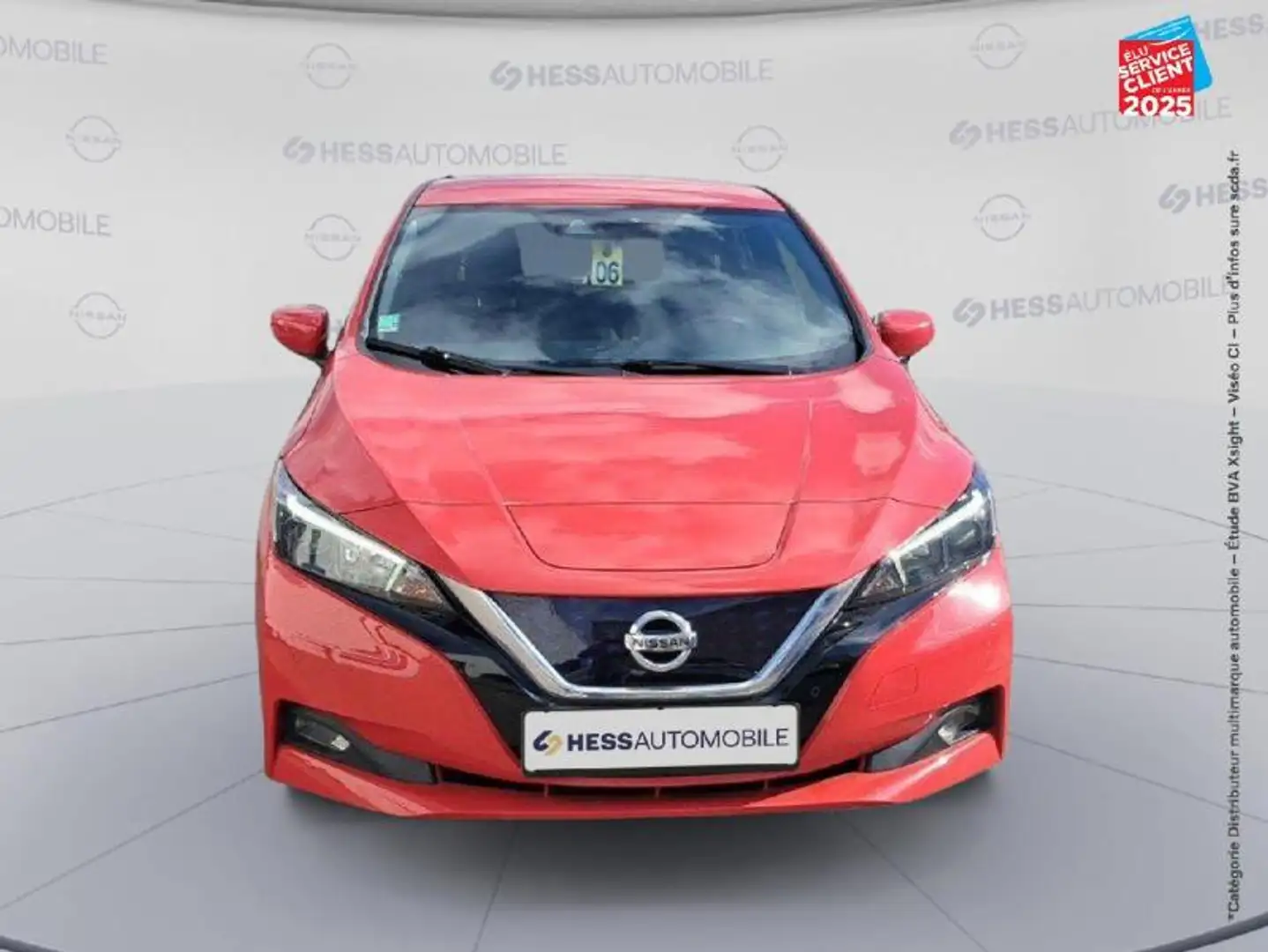 Nissan Leaf 150ch 40kWh N-Connecta Sieges chauf Camera Rouge - 1