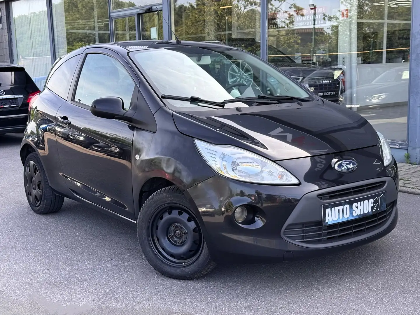 Ford Ka/Ka+ 🟩1.2 ESSENCE 69CV - AIRCO - EURO 6B Noir - 2