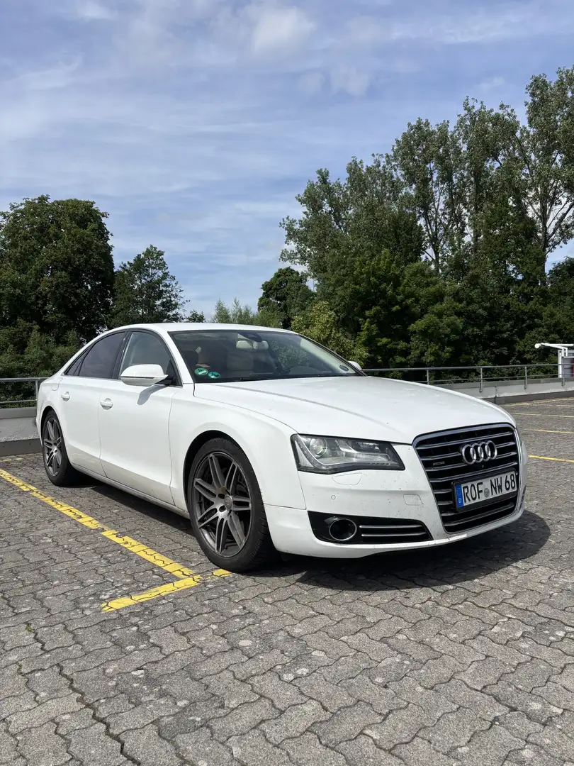 Audi A8 3.0 TDI quattro Weiß - 1