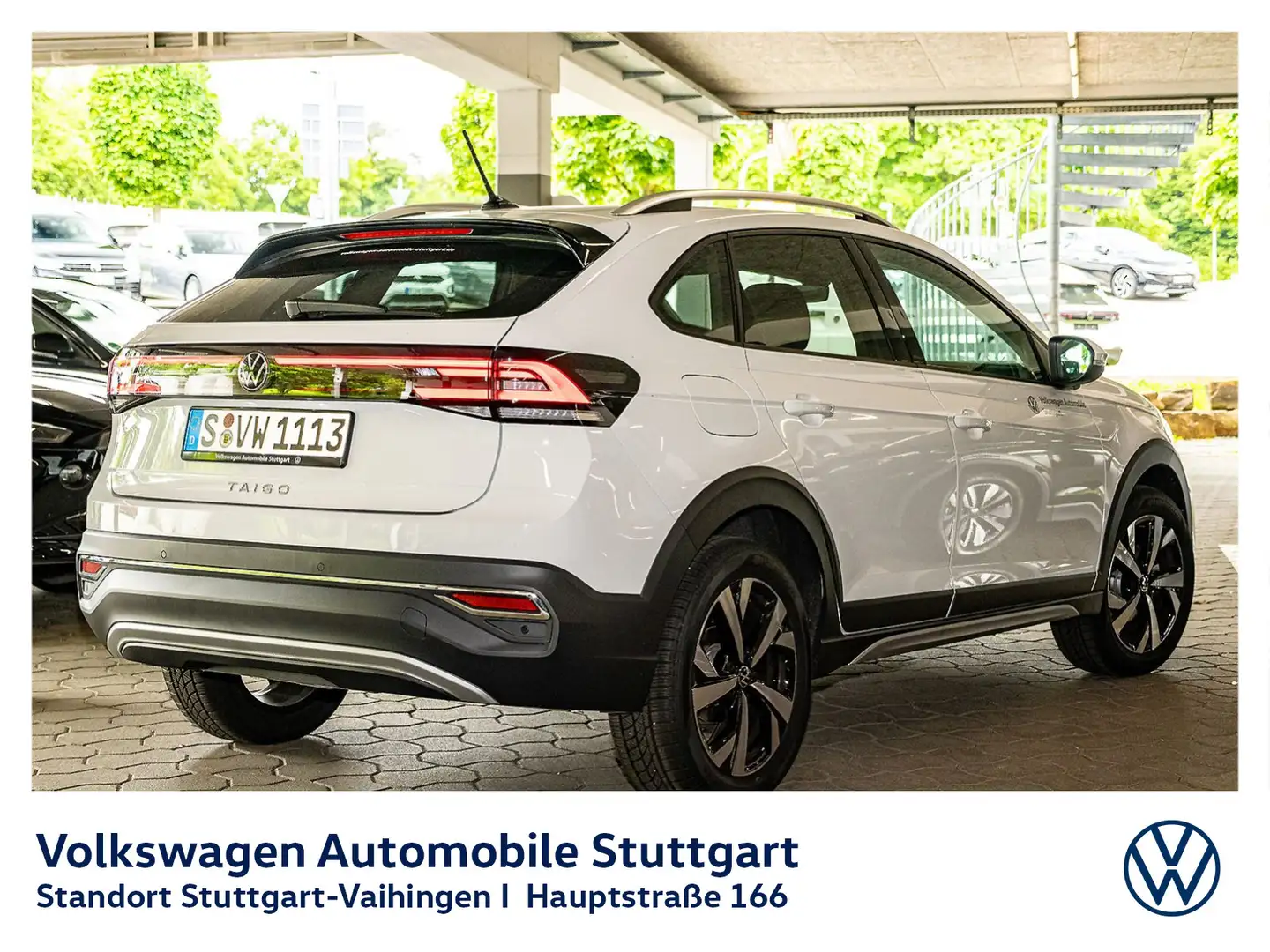 Volkswagen Taigo Style 1,0 l TSI OPF 85 kW (116 PS) 7-Gang- Weiß - 2