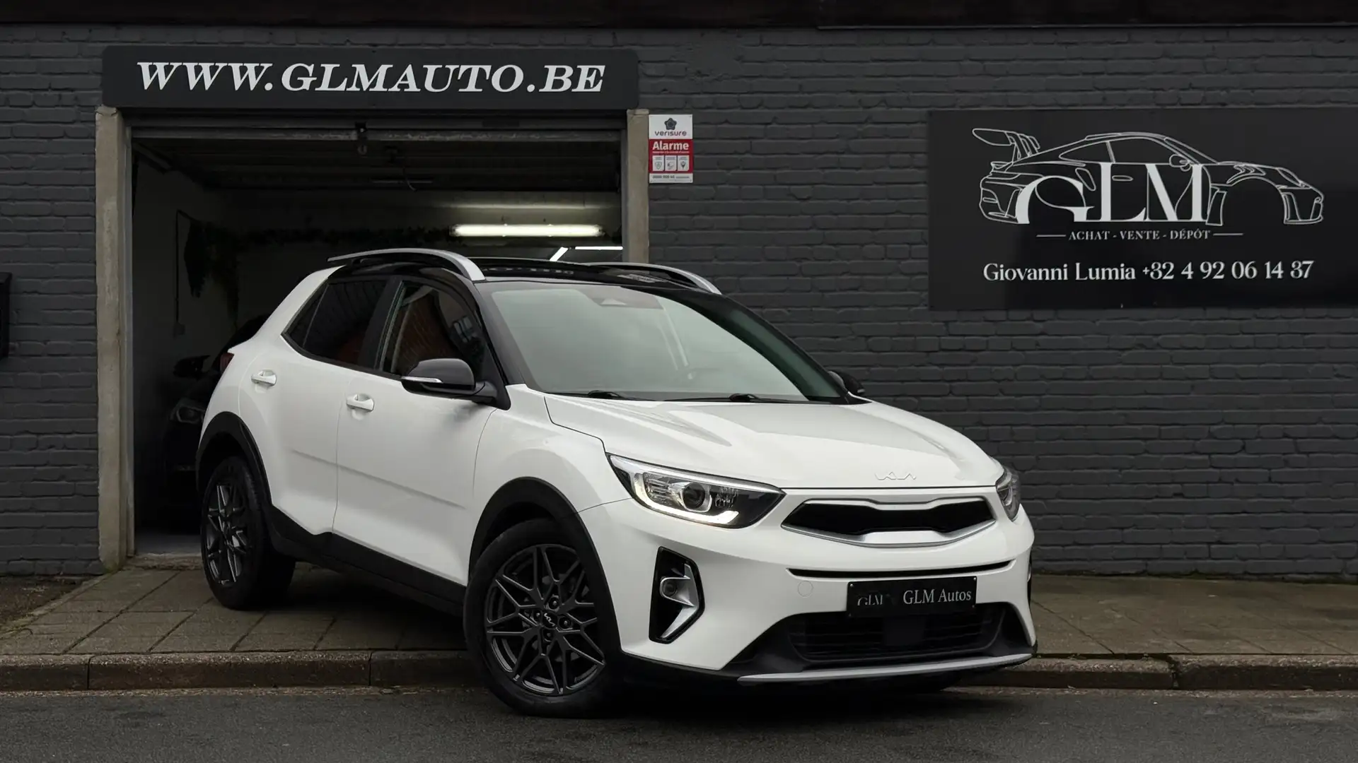 Kia Stonic Stonic 1.0 T Black Edition *1 PROPR * GARANTIE 12M Blanc - 2