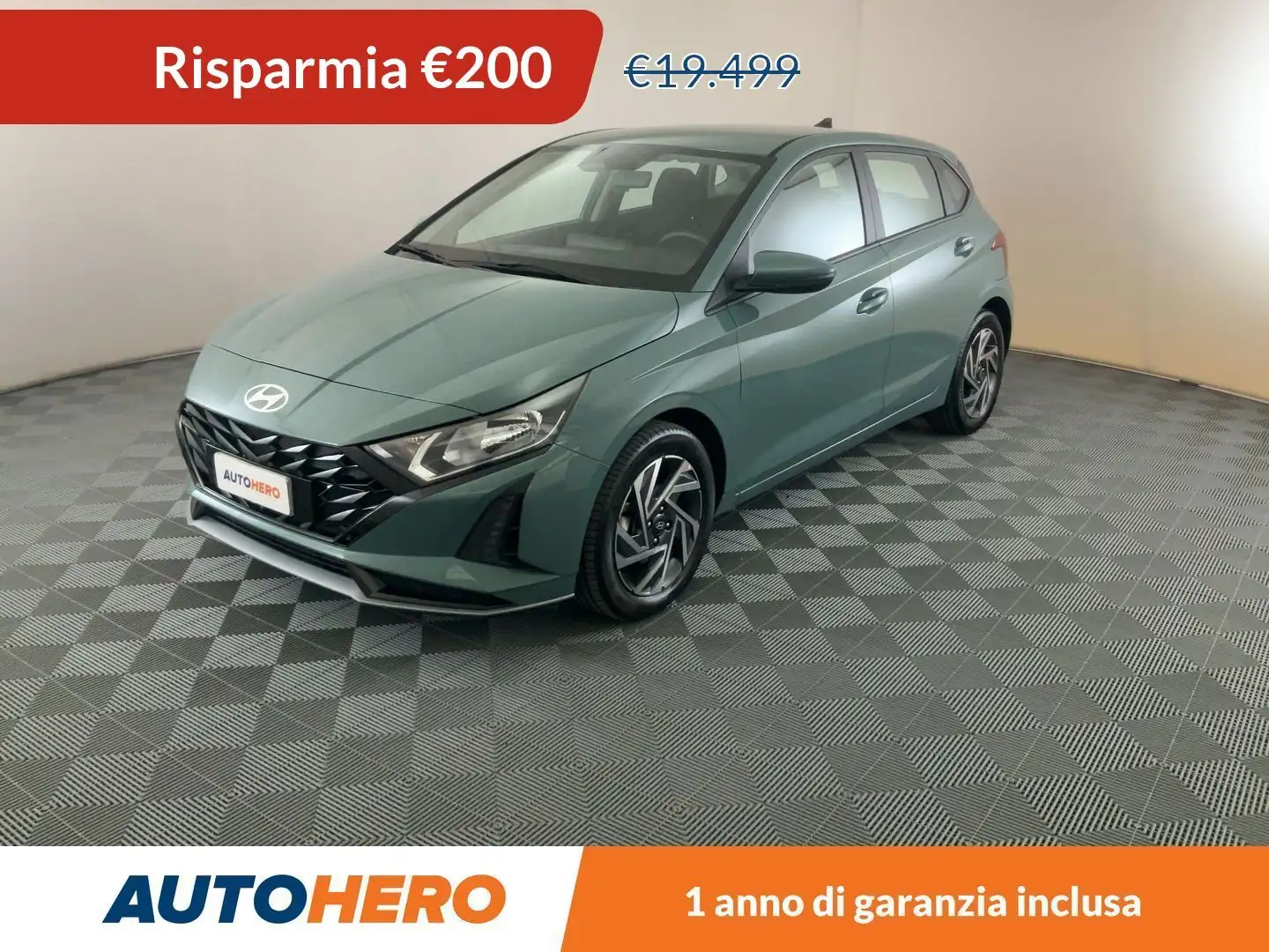 Hyundai i20 1.0 T-GDI Mild-Hybrid Connectline  DCT  MHEV Verde - 1
