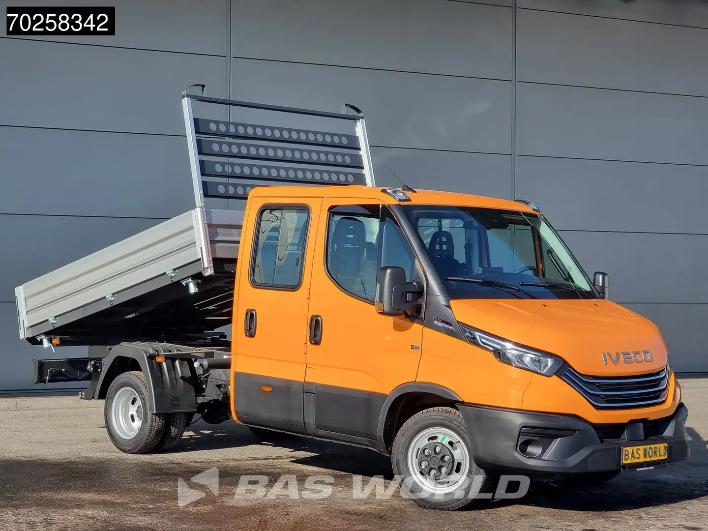 Iveco Daily 35C21 3 zijdige Kipper Dubbel Cabine 210PK 3.0L Du Portocaliu - 2