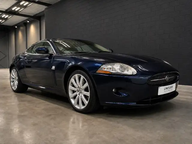 Jaguar XK Coupé 3.6i V8 | Blue on Beige / BE delivered