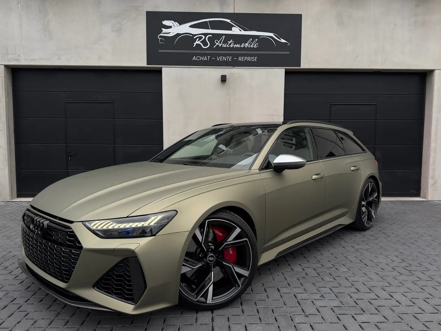 Audi RS6 RS6 V8 4.0 /CARBON PACK/ TOIT PANO / B&O Noir - 1