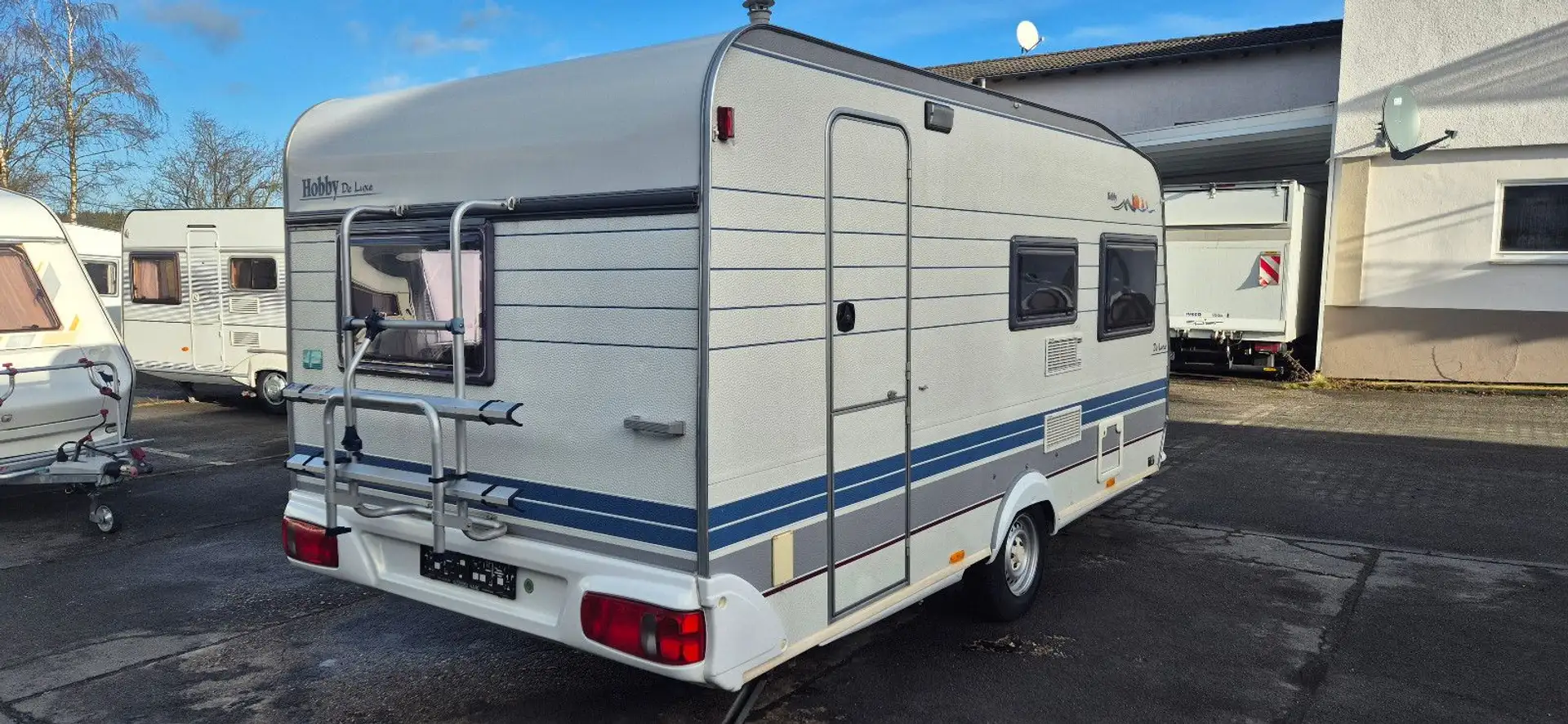 Hobby DeLuxe 440*4Pers*Tüv/Gas neu*100km/h*Vorzelt* Weiß - 2
