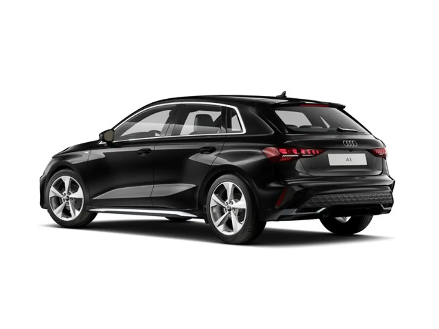 Audi A3 Sprtb. S line 35 TFSI S tronic /CarPlay/Matrix Zwart - 2