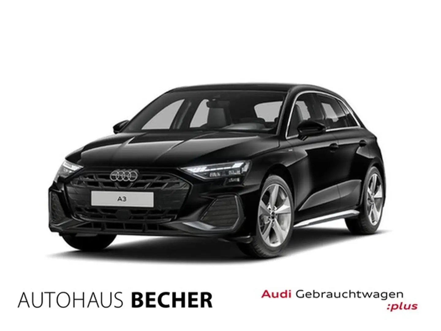 Audi A3 Sprtb. S line 35 TFSI S tronic /CarPlay/Matrix Zwart - 1