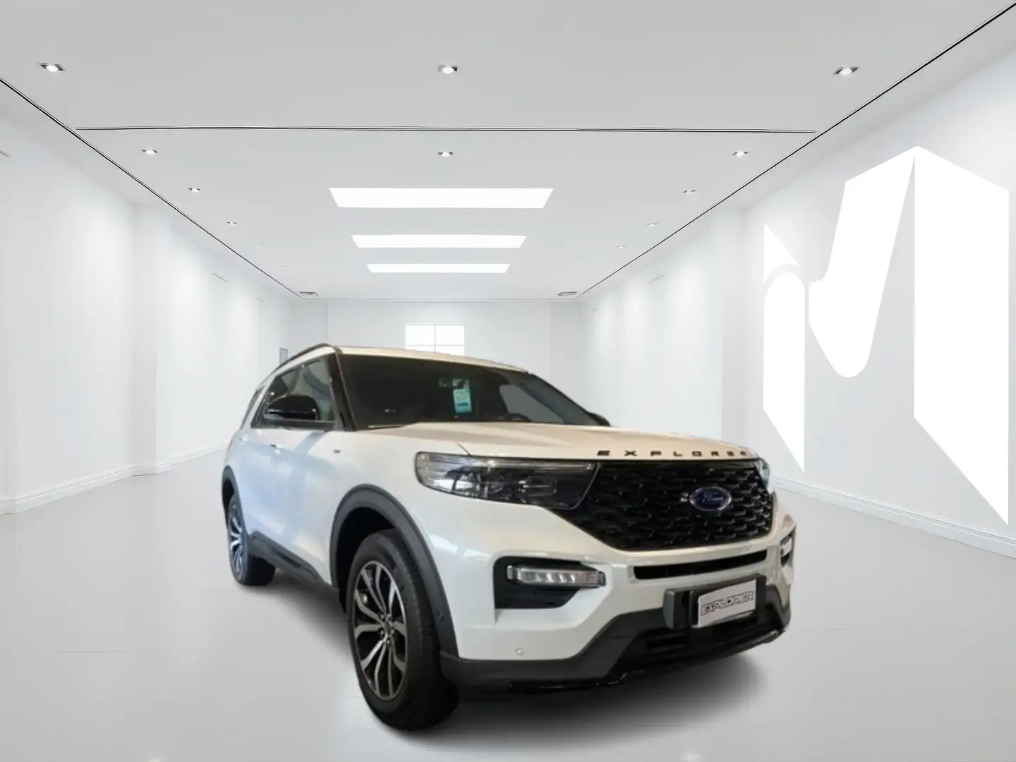 Ford Explorer 3.0 phev ST-Line awd - GN522ML Bianco - 1