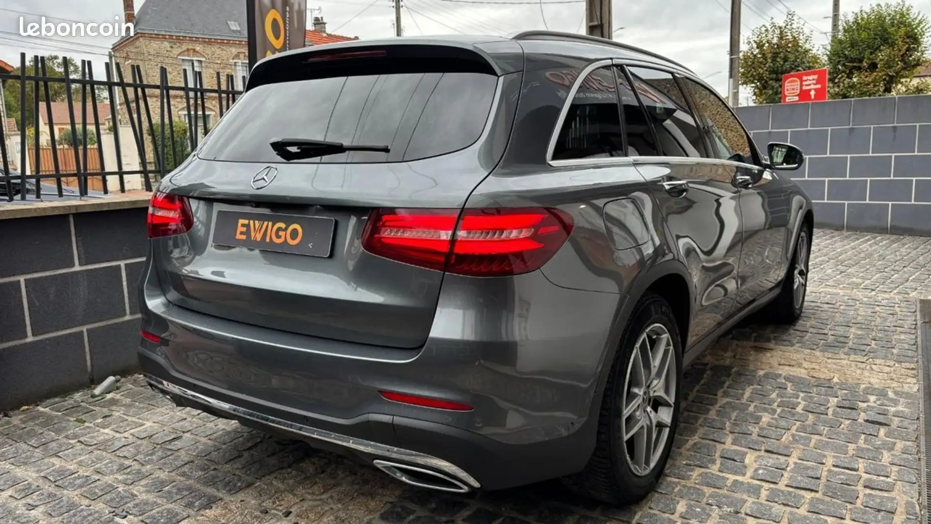 Mercedes-Benz GLC 350 Classe Mercedes 3.0 350D 258ch FASCINATION 4MATIC 9G-TRONIC Gris - 2