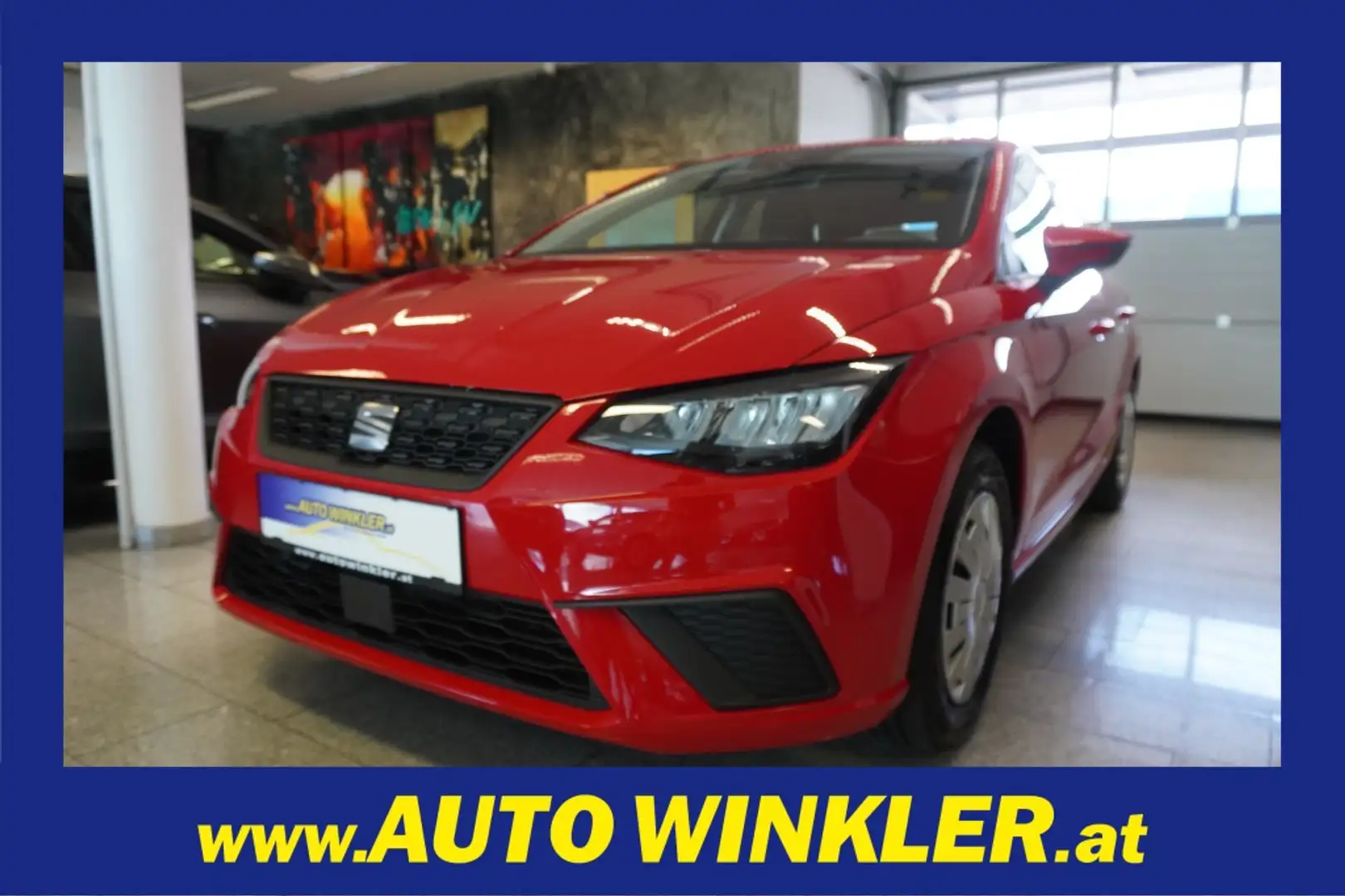SEAT Ibiza 1,0 Reference Virtual/Klima/5türig Rot - 1