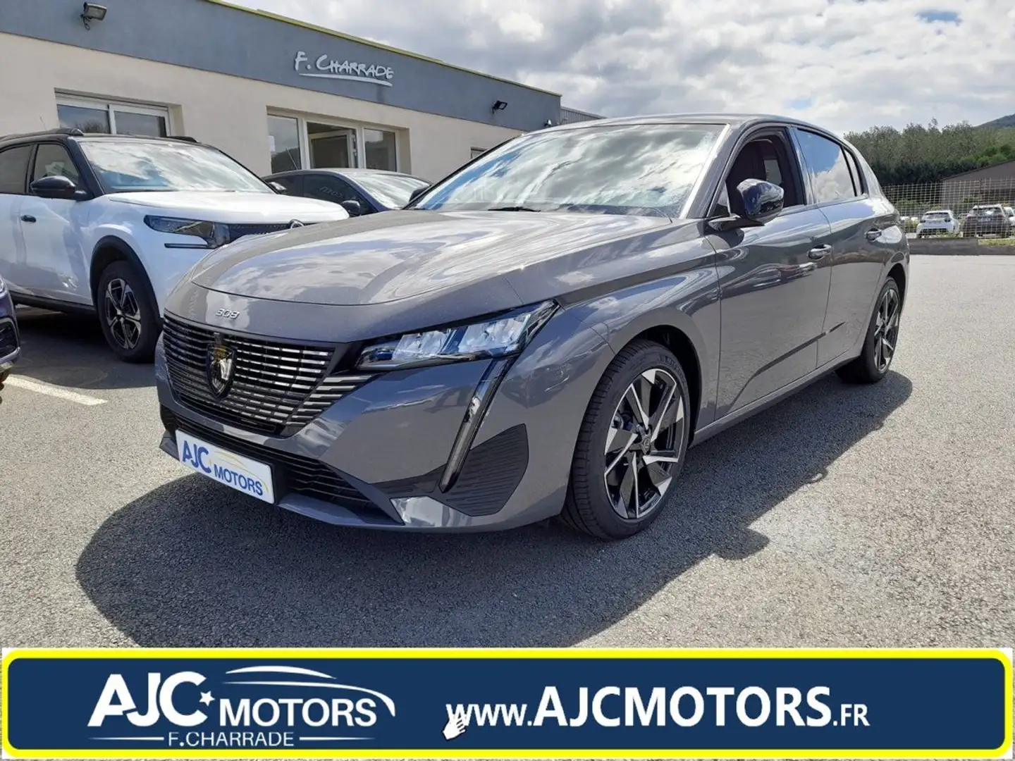 Peugeot 308 1.5 BLUEHDI 130CH S&S ALLURE EAT8 Gris - 1