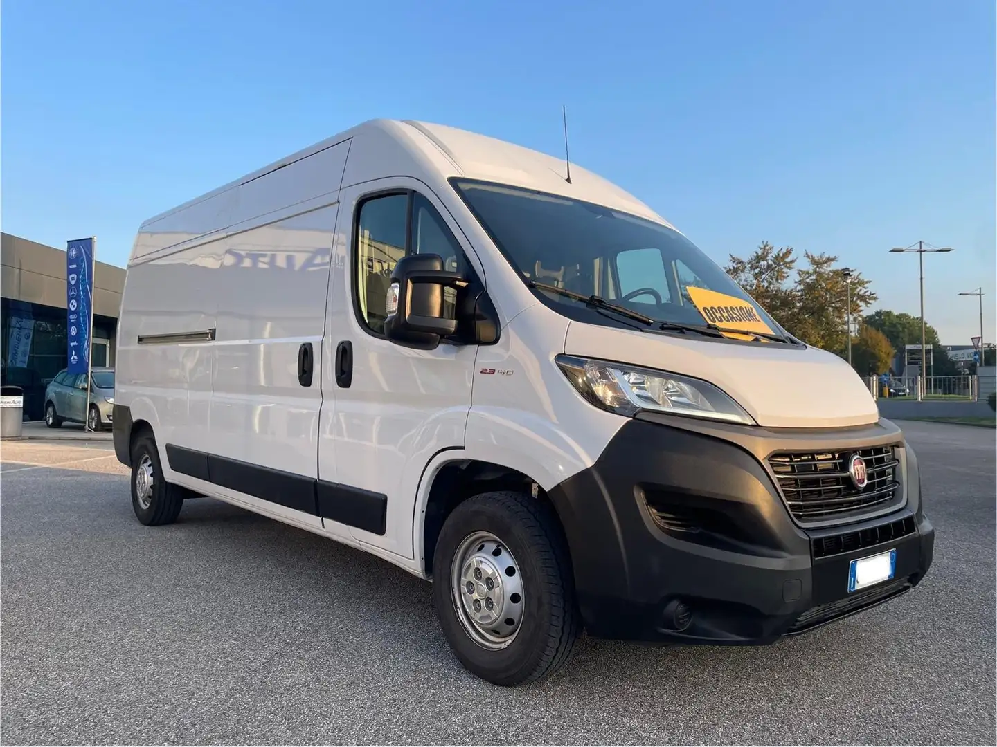 Fiat Ducato 35 2.3Mjet 140cv PASSO LUNGO TETTO ALTO Bianco - 2