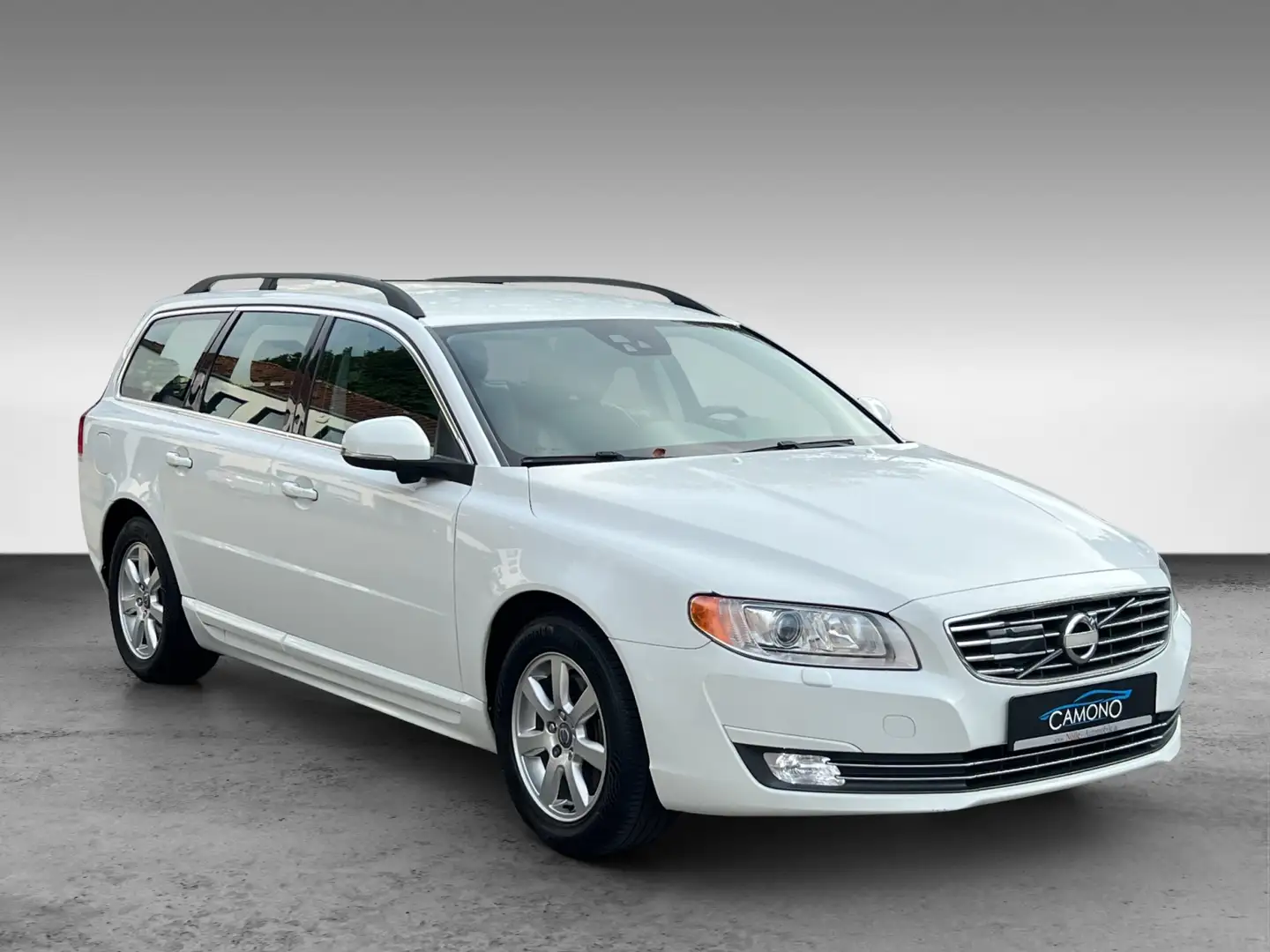 Volvo V70 T5 Momentum Autom. Leder Gasanlage Blanc - 2
