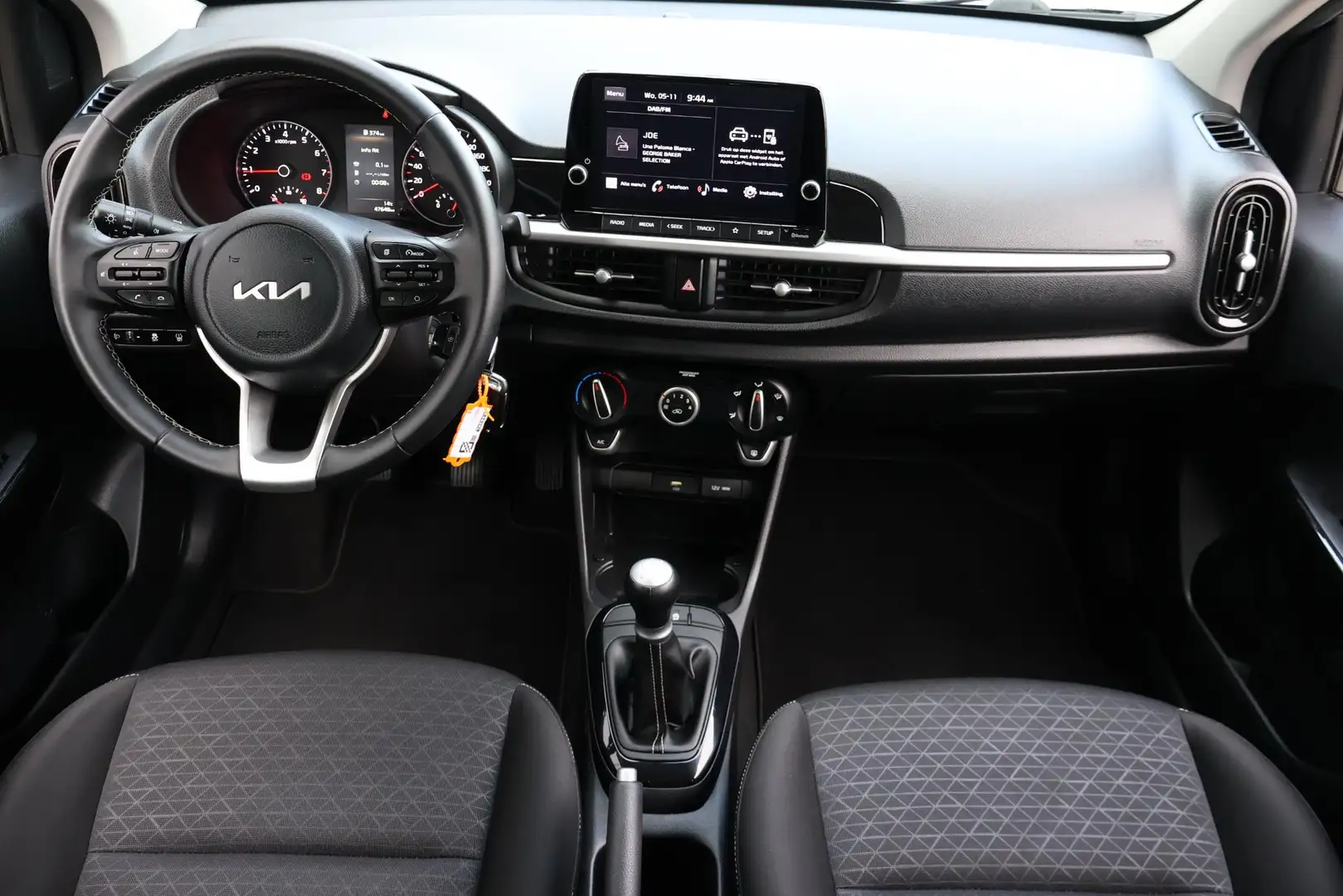 Kia Picanto 1.0 DPi DynamicLine 1e Eigenaar | Volledig Onderh Grijs - 2
