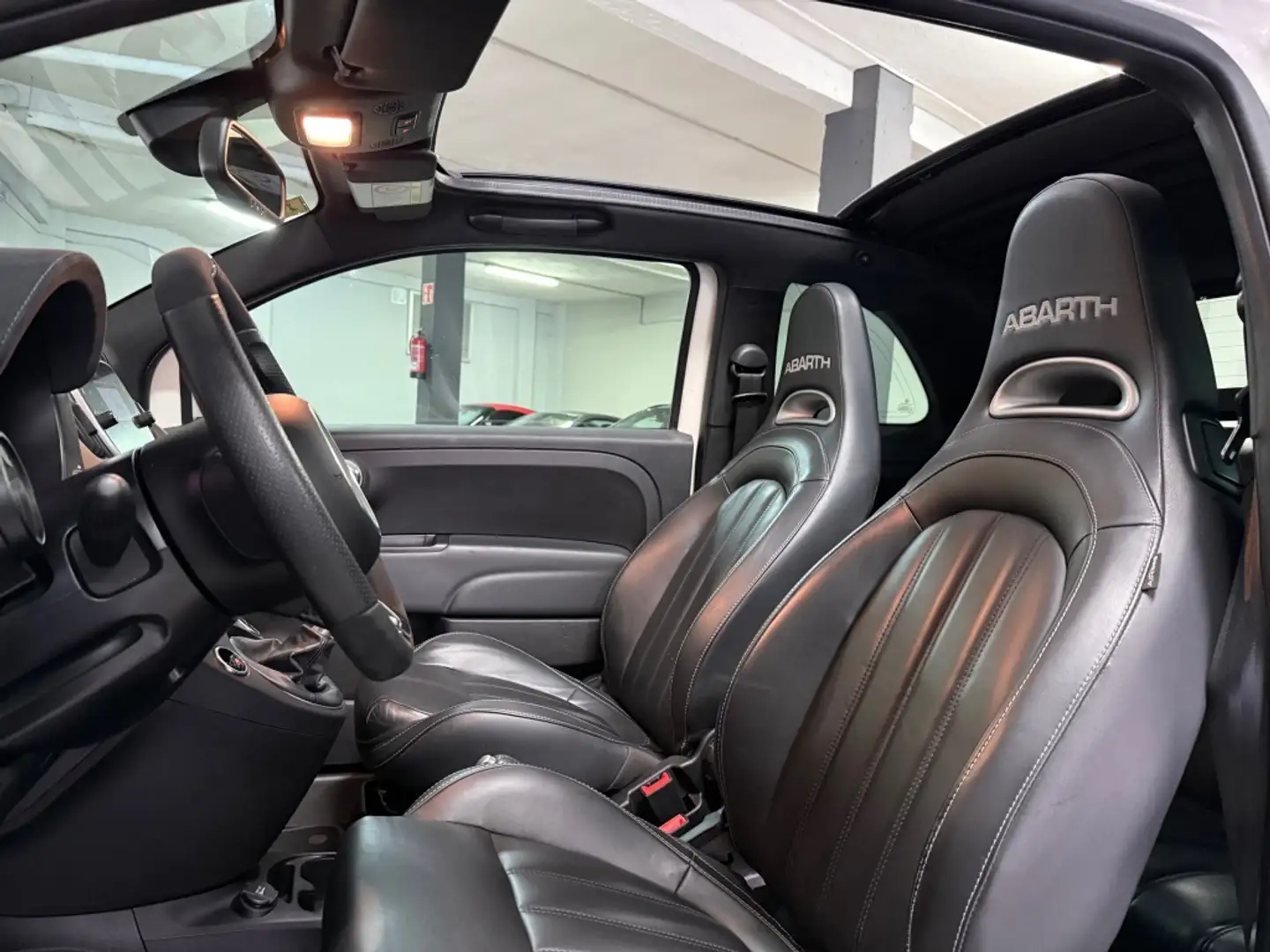 Abarth 595C 1.4T JET COMPETIZIONE 132KW Blanc - 2