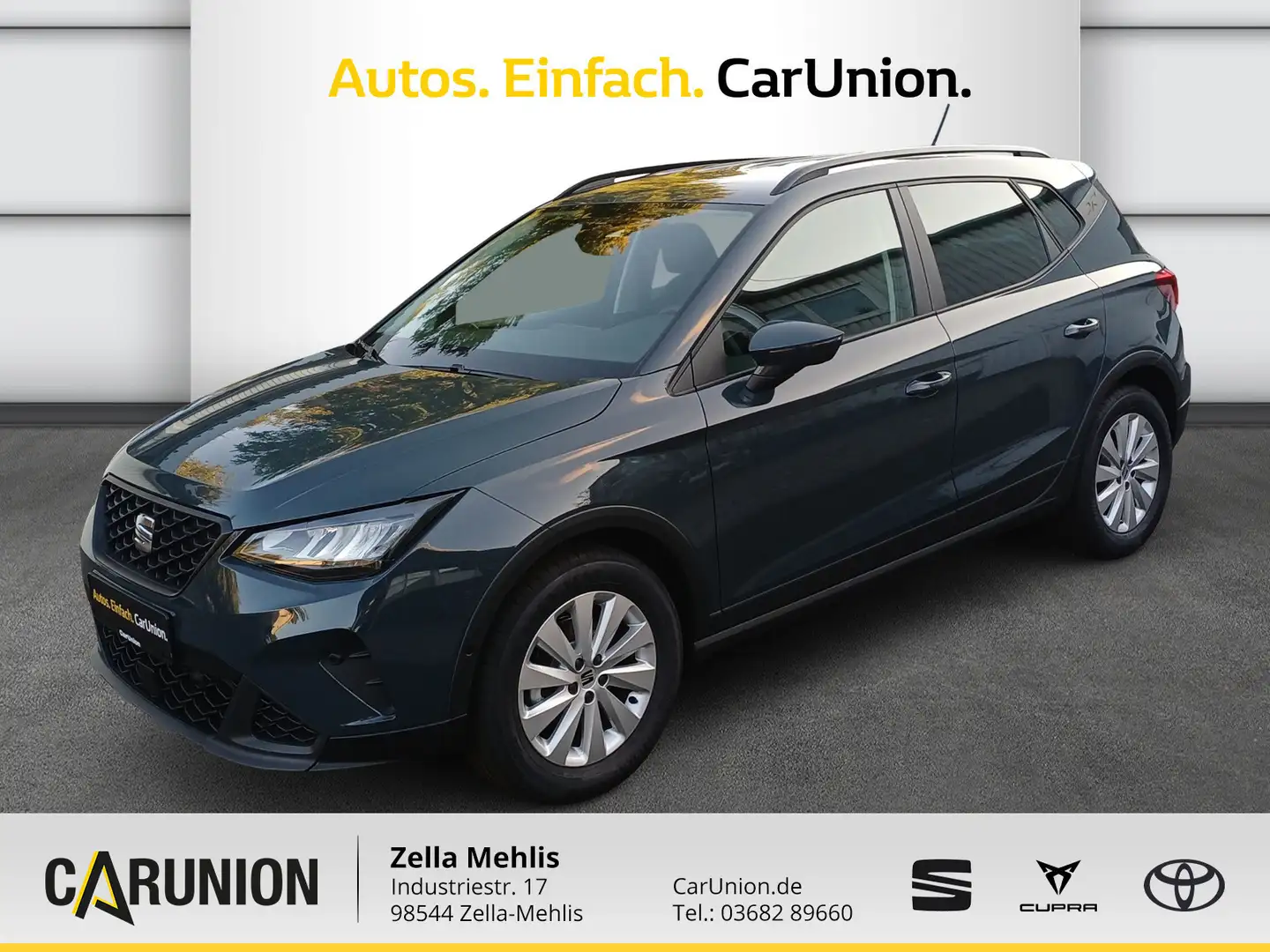 SEAT Arona Road Edition 1.0 TSI *KLIMA*NAVI*KAMERA* Blau - 1