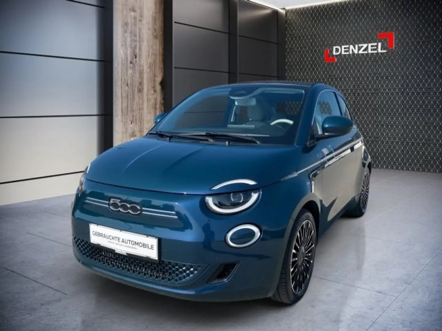Fiat 500 Elektro Grün - 2