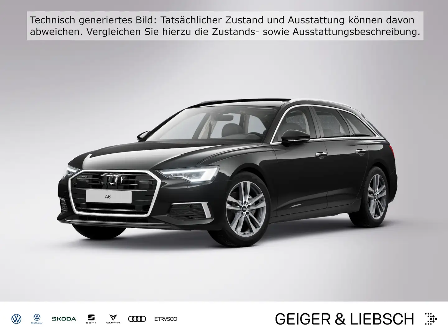 Audi A6 40 TDI quattro Pano*MATRIX*AHK*LEDER*Ka Schwarz - 1