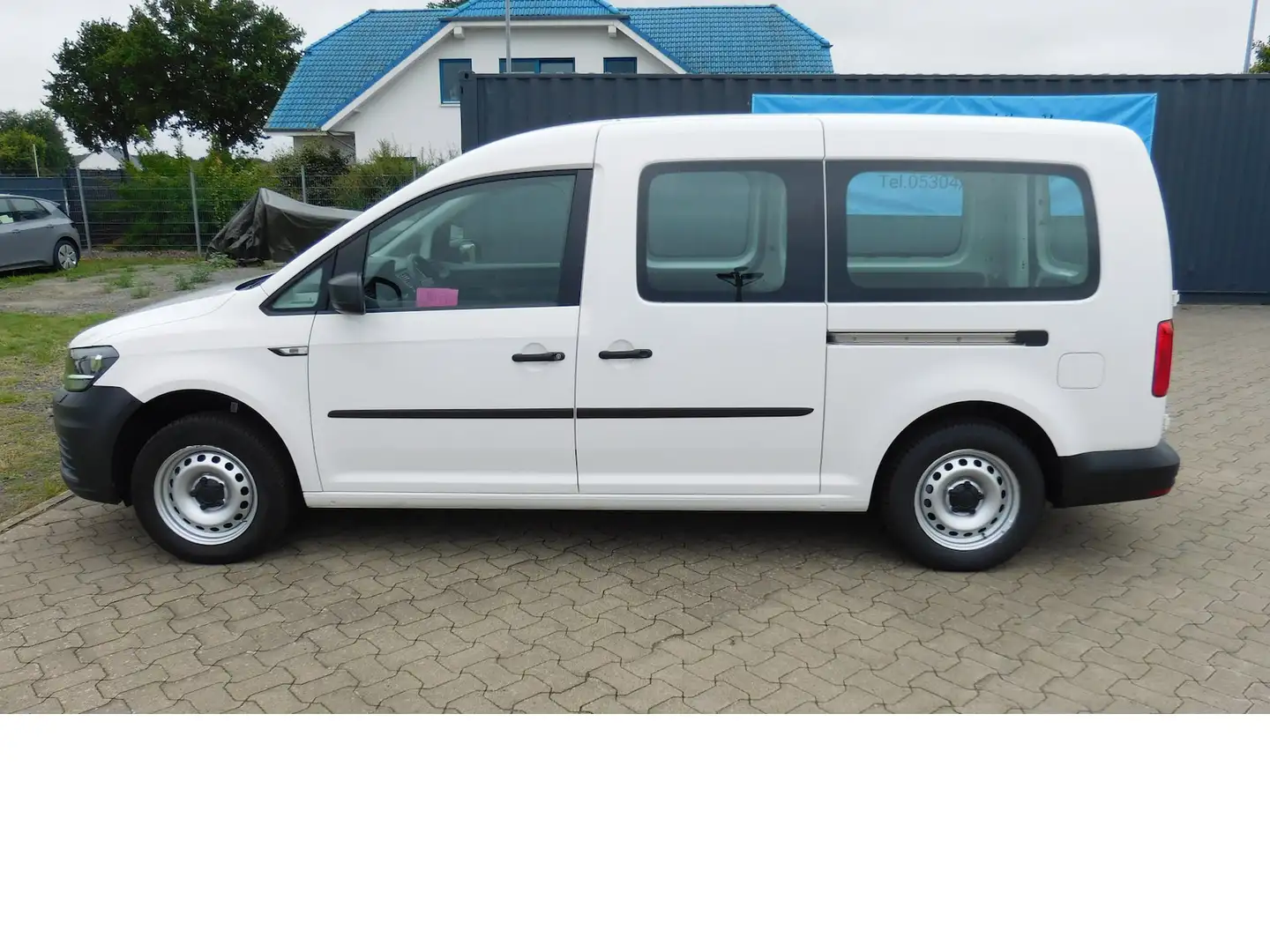 Volkswagen Caddy Maxi Abt-e Elektrik DSG Automatik Navi White - 1