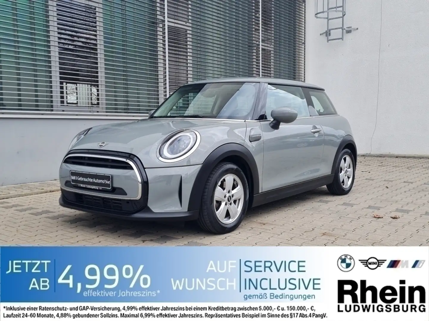 MINI Cooper 3-Türer LED PDC SHZ ISOFIX Gris - 1