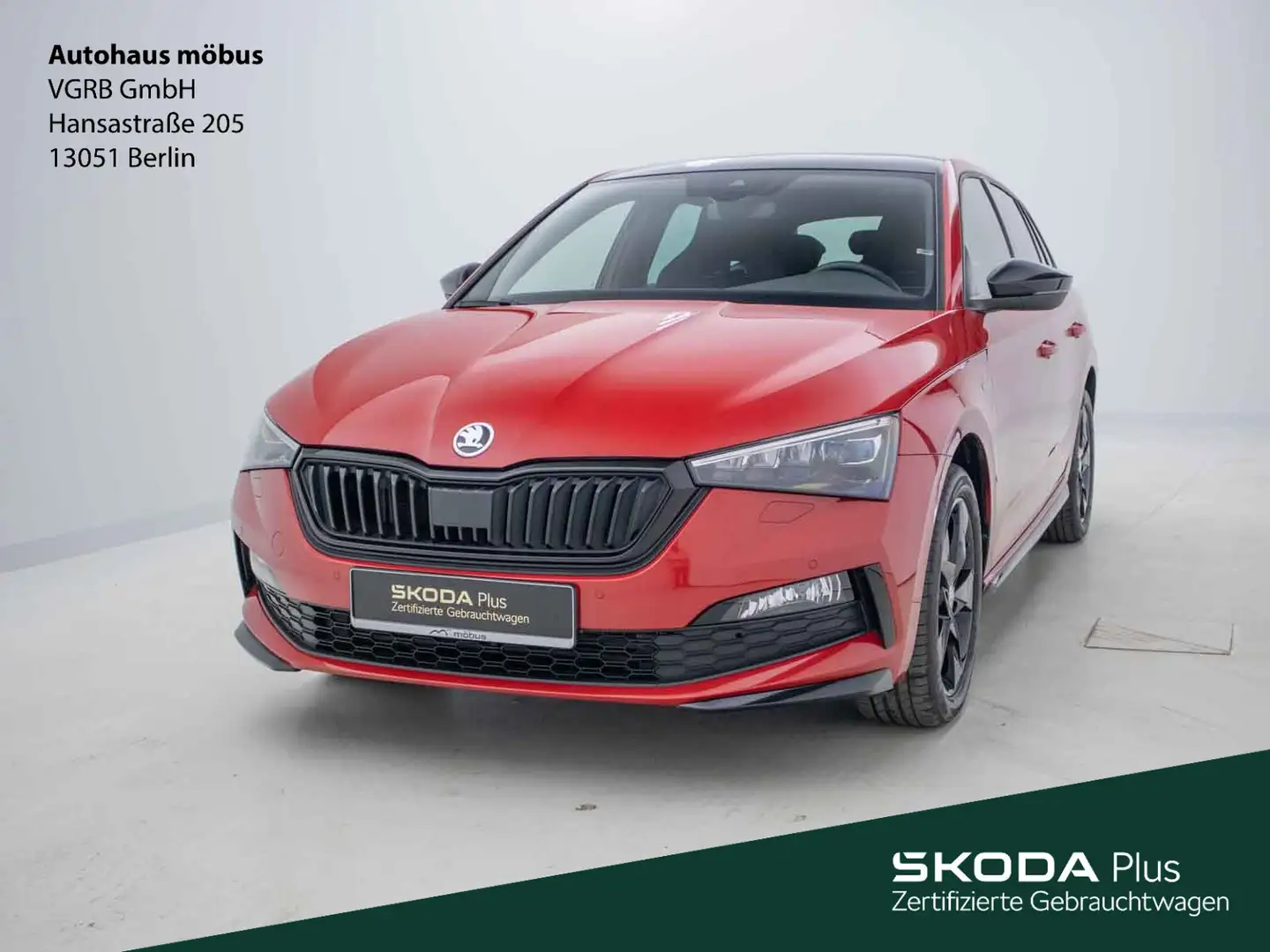 Skoda Scala 1.0 TSI Monte Carlo*DSG*PDC*AHK*ACC*PANO* Rot - 2