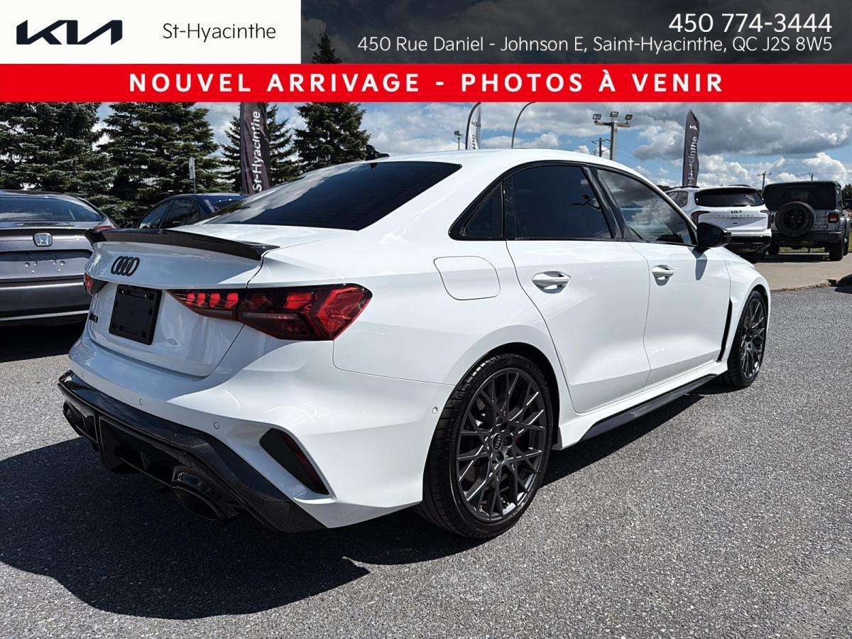 2025 Audi RS3 2.5 TFSI quattro // JAMAIS ACCIDENTÉ // PPF // TRÈ — снимка 1
