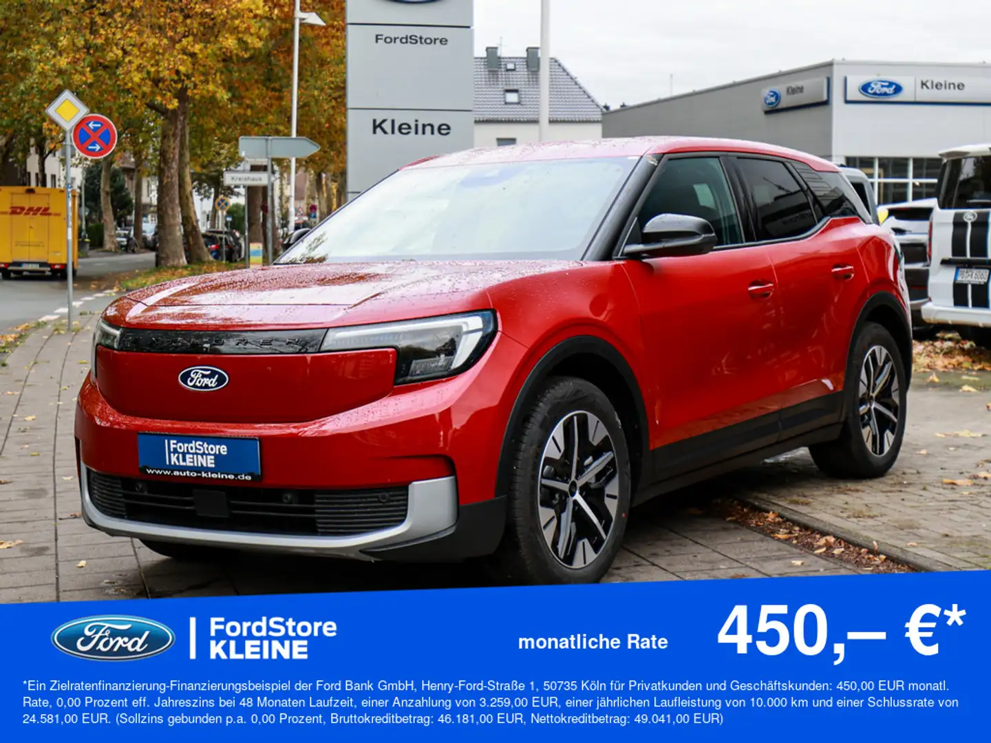 Ford Explorer BEV Explorer SUV 77 kWh Elektromotor mi Красный - 1