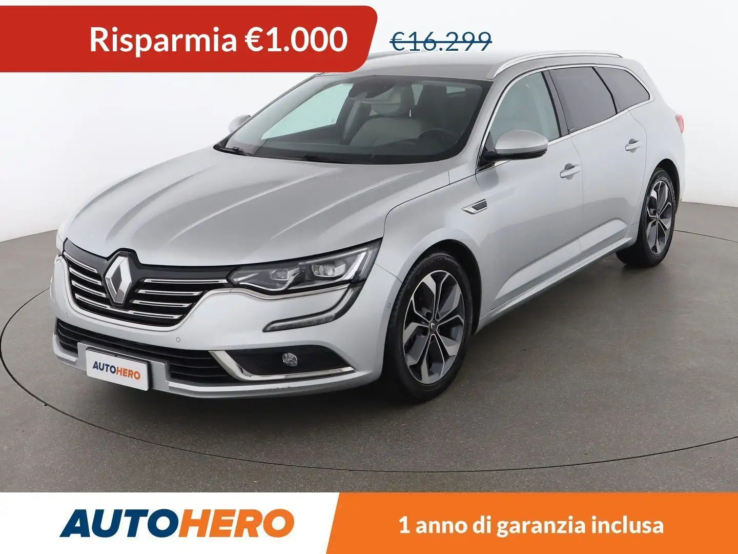 Renault Talisman 1.6 dCi Energy Executive Sporter  160 CV srebrna - 1