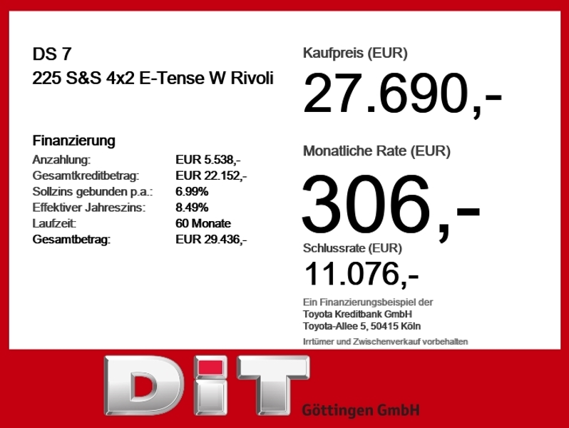 DS Automobiles DS 7 225 S&S 4x2 E-Tense W Rivoli SHZ+Bel.Sitz — photo 3