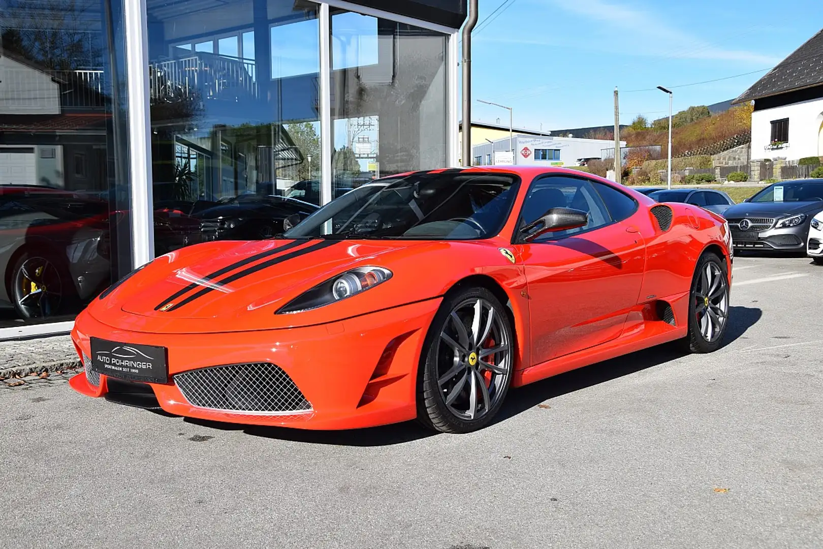 Ferrari F430 F 430 Scuderia *Racingstreifen lackiert*Alcanta... Rot - 2