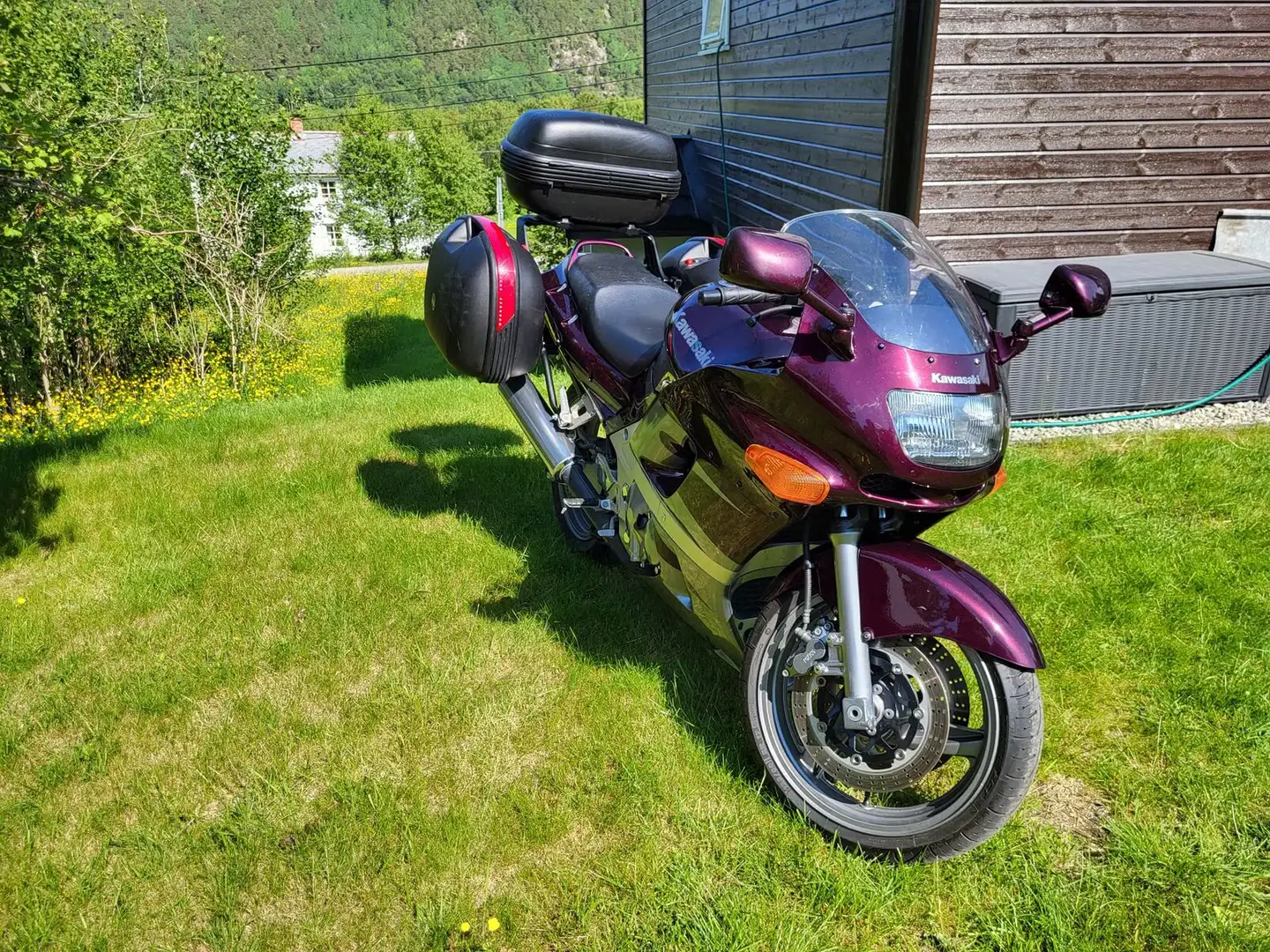 Kawasaki ZZR 600 Rojo - 2