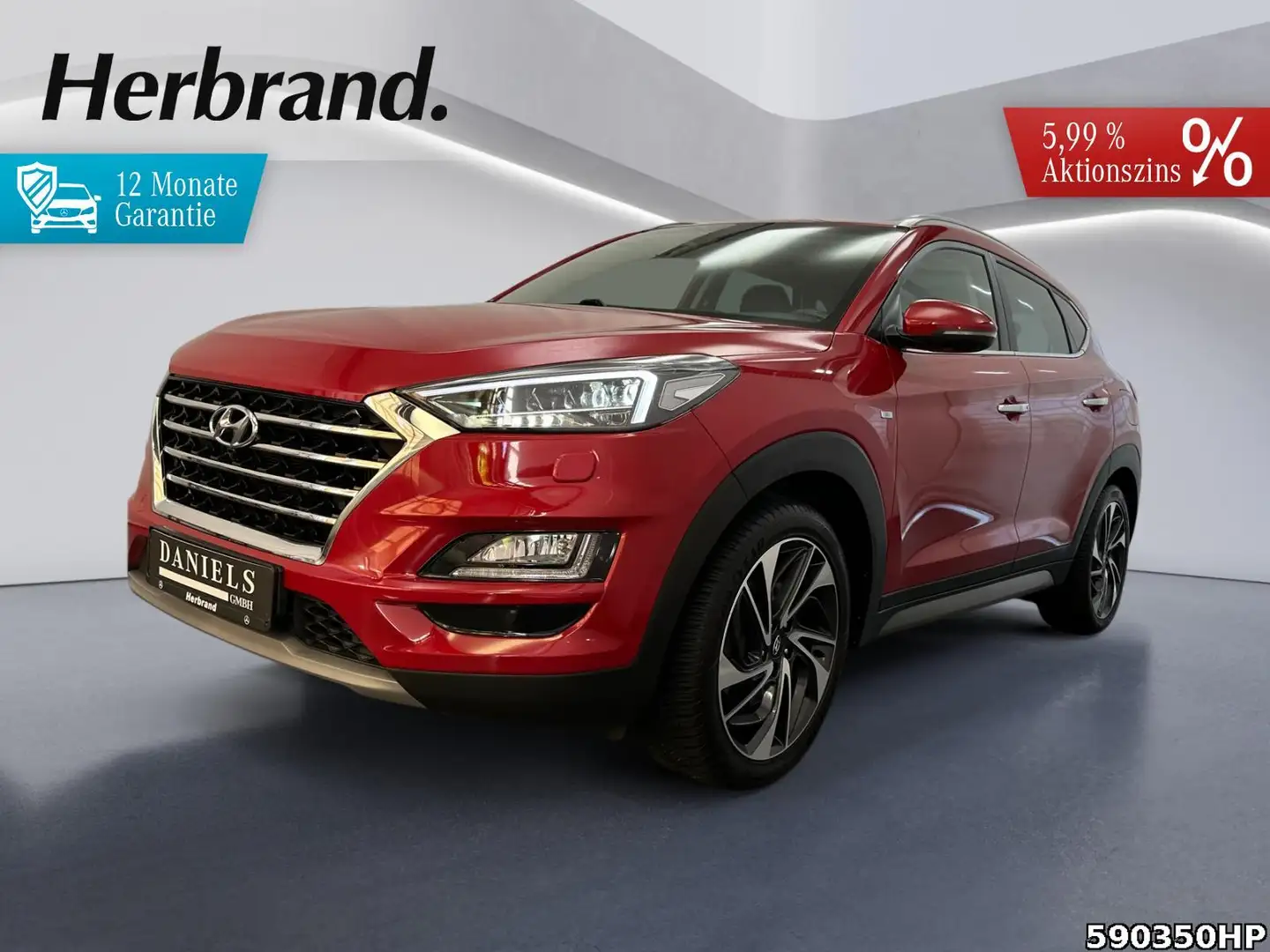Hyundai TUCSON Distr. Soundsyst. LED Lenkradheizung Rot - 1