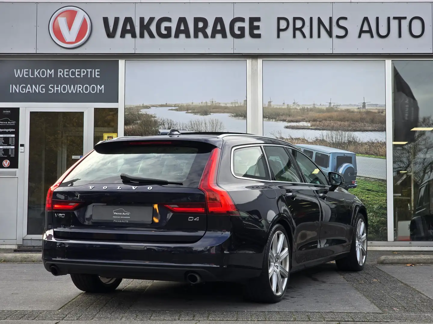 Volvo V90 2.0 D4 Momentum |NAVI|CAMERA|STOELVW|ADAPTIVE CRUI Bleu - 2