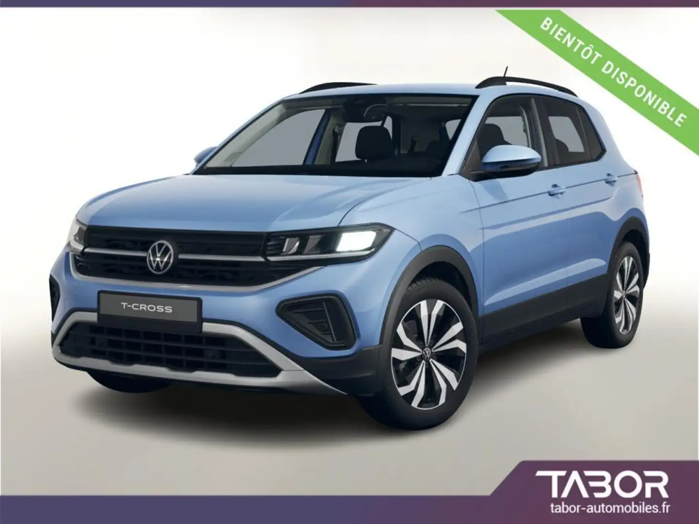Volkswagen T-Cross 1.0 TSI 115 DSG LED IQDrive Bleu - 1